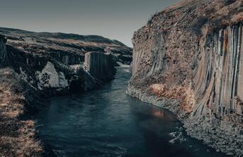Rugged Iceland landscape